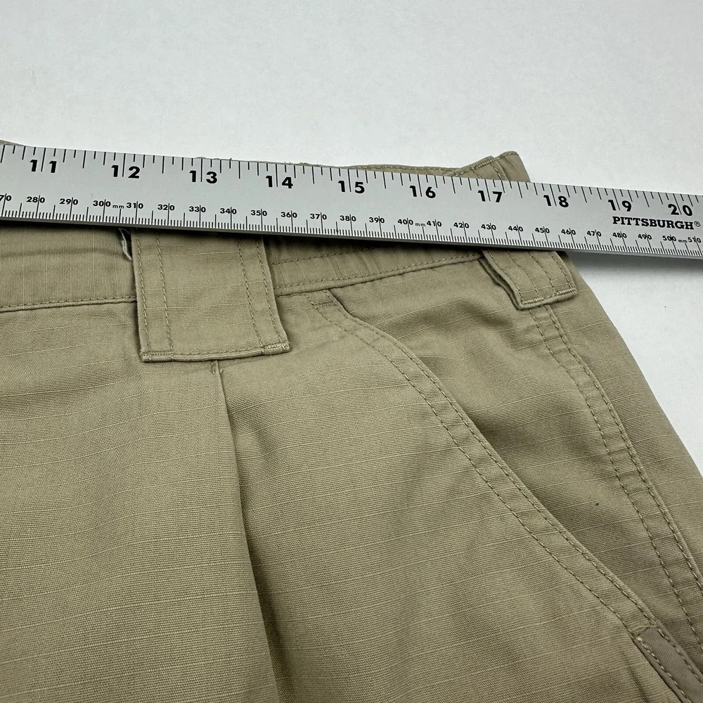 5.11 Tactical Cargo Pants Mens 34x34 Khaki Tan Ripstop Multi-Pocket TDU Workwear